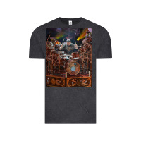 Vintage Black Neil Peart cool Vintage Tee - linhVisuals