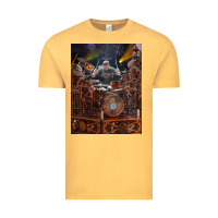 Vintage Mustard Neil Peart cool Vintage Tee - linhVisuals