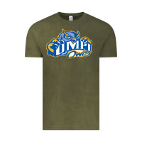 Vintage Olive university of maine at presque isle vectorized Vintage Tee - linhVisuals