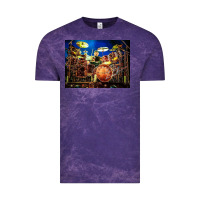 Cloud Purple Neil Peart encore Vintage Tee - linhVisuals