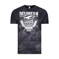 Cloud Black delorean machine Vintage Tee - linhVisuals