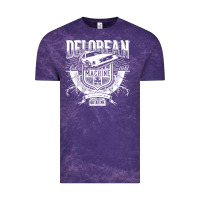 Cloud Purple delorean machine Vintage Tee - linhVisuals