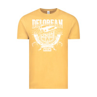 Vintage Mustard delorean machine Vintage Tee - linhVisuals