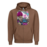 Chestnut skeleton baby it's cold outside Zipper Hoodie - FaDigitalArtStudio