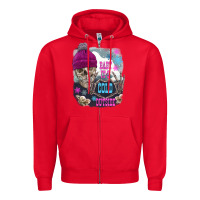 Red skeleton baby it's cold outside Zipper Hoodie - FaDigitalArtStudio
