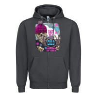 Smoke skeleton baby it's cold outside Zipper Hoodie - FaDigitalArtStudio