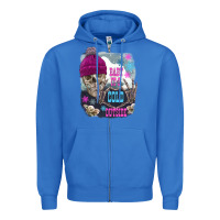 True Royal skeleton baby it's cold outside Zipper Hoodie - FaDigitalArtStudio