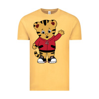Vintage Mustard daniel tigers neighborhood Vintage Tee - linhVisuals