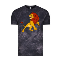 Cloud Black mufasa the lion king Vintage Tee - linhVisuals