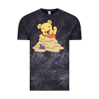 Cloud Black baby bear Vintage Tee - linhVisuals
