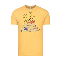 Vintage Mustard baby bear Vintage Tee - linhVisuals