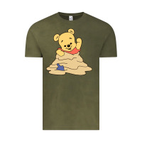 Vintage Olive baby bear Vintage Tee - linhVisuals