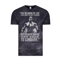Cloud Black schwarzenegger arnie Vintage Tee - linhVisuals