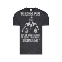 Vintage Black schwarzenegger arnie Vintage Tee - linhVisuals