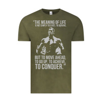 Vintage Olive schwarzenegger arnie Vintage Tee - linhVisuals