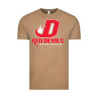 Vintage Coffee red de dickinson college vectorized Vintage Tee - linhVisuals