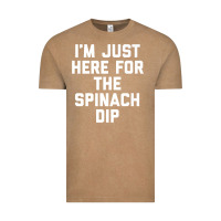 Vintage Coffee foodie appetizer i'm just here for the spinach dip premium t shirt Vintage Tee - linhVisuals