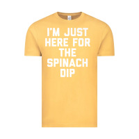 Foodie Appetizer I'm Just Here For The Spinach Dip Premium T Shirt Vintage Tee | Teevron
