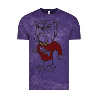 Cloud Purple mississipp state shirt Vintage Tee - linhVisuals