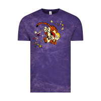 Cloud Purple calvin Vintage Tee - linhVisuals