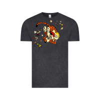 Vintage Black calvin Vintage Tee - linhVisuals