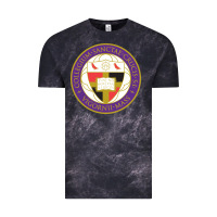 Cloud Black college of the holy cross Vintage Tee - linhVisuals