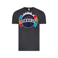 Vintage Black sixers basketball Vintage Tee - linhVisuals