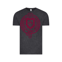 Vintage Black f0rdham university Vintage Tee - linhVisuals