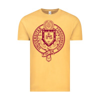 Vintage Mustard f0rdham university Vintage Tee - linhVisuals