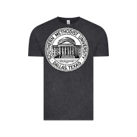 Vintage Black southern methodist university Vintage Tee - linhVisuals