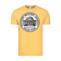 Vintage Mustard southern methodist university Vintage Tee - linhVisuals