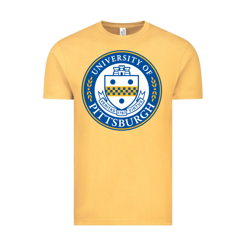 University Of Pittsburgh Vintage Tee by linhVisuals | Teevron