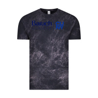 Cloud Black baruch college vectorized Vintage Tee - linhVisuals