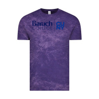 Cloud Purple baruch college vectorized Vintage Tee - linhVisuals