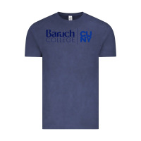 Vintage Denim baruch college vectorized Vintage Tee - linhVisuals