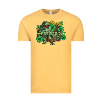 Vintage Mustard s day t rex Vintage Tee - NancyCooperArtShop