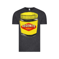 Vintage Black vegemite Vintage Tee - linhVisuals