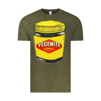 Vintage Olive vegemite Vintage Tee - linhVisuals