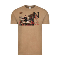 Vintage Coffee neil peart r.i.p Vintage Tee - linhVisuals