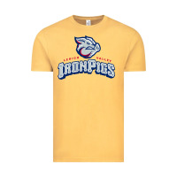 Vintage Mustard lehigh valley ironpigs Vintage Tee - linhVisuals