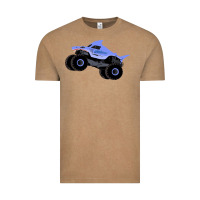 Monster Truck Megalodon Vintage Tee | Teevron