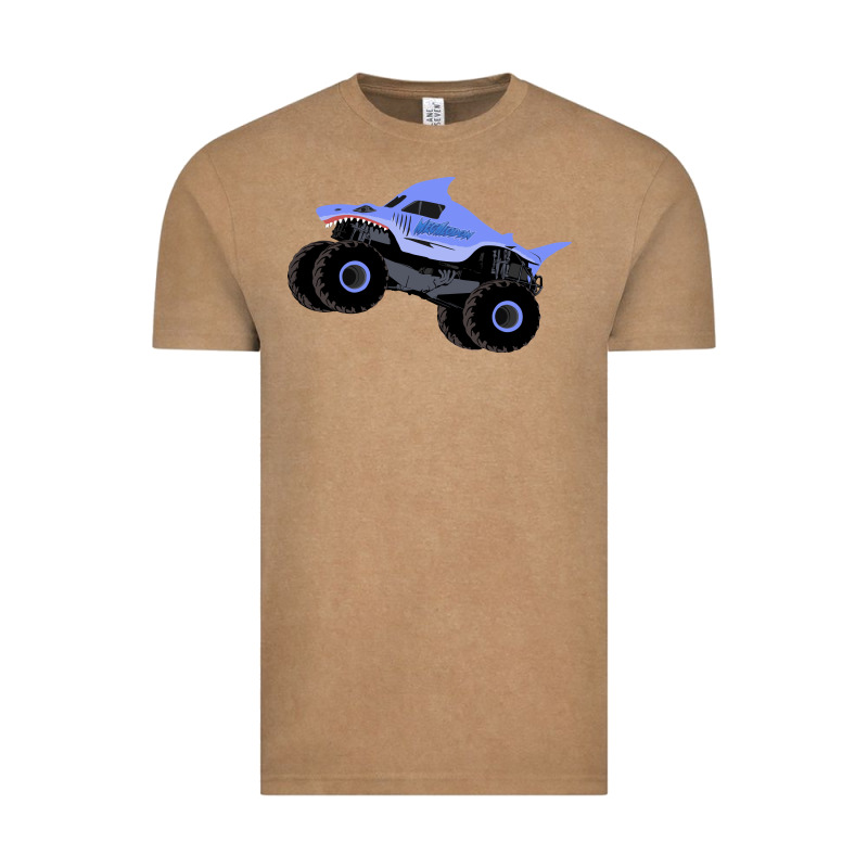 Monster Truck Megalodon Vintage Tee by linhVisuals | Teevron