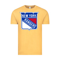 Vintage Mustard Ny rangers Vintage Tee - linhVisuals