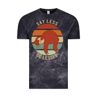 Cloud Black say less do lesser funny sloth Vintage Tee - linhVisuals