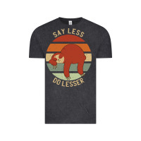 Vintage Black say less do lesser funny sloth Vintage Tee - linhVisuals