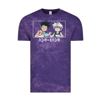 Cloud Purple gon killua Vintage Tee - linhVisuals