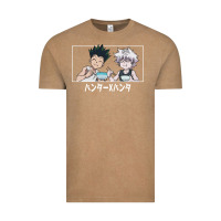 Vintage Coffee gon killua Vintage Tee - linhVisuals