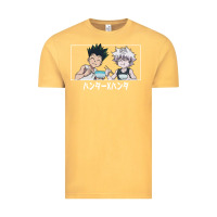 Vintage Mustard gon killua Vintage Tee - linhVisuals