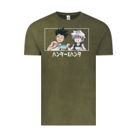 Vintage Olive gon killua Vintage Tee - linhVisuals
