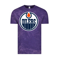 Cloud Purple oilers Vintage Tee - linhVisuals